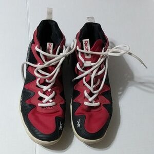 Black Red Y2K:Vtg Reebok High tops 13